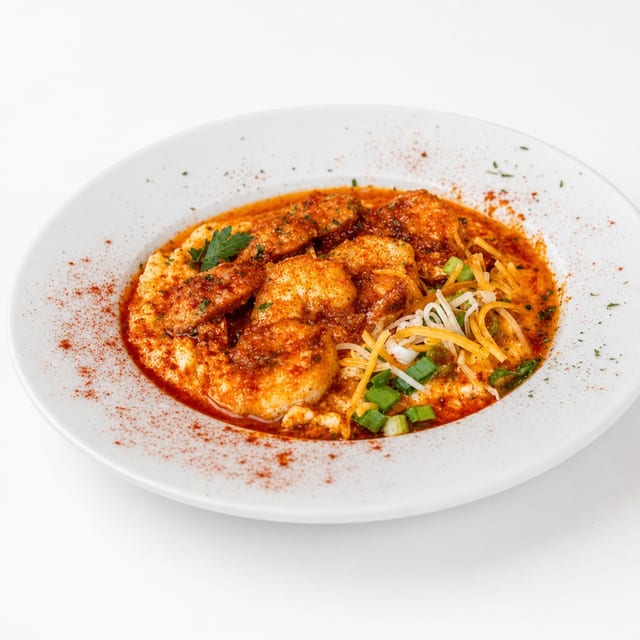 Loaded Shrimp & Cheese Grits.