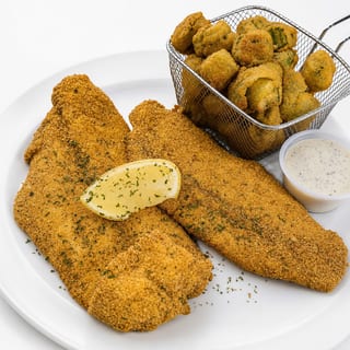 Fried Catfish Fillet Dinner (Boneless, 2 Pc)